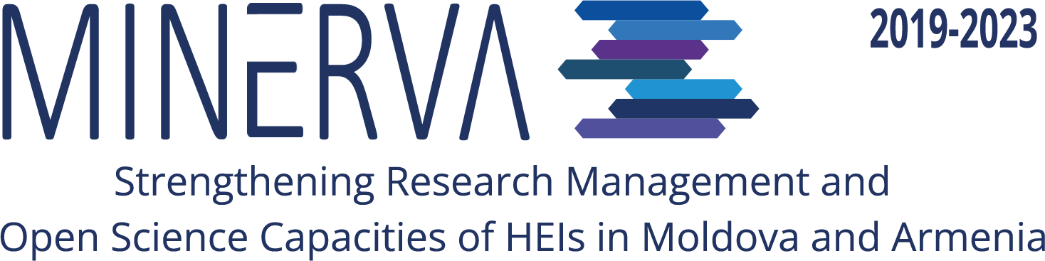 MINERVA - Strengthening Research Management and Open Science Capacities of HEIs in Moldova and Armenia